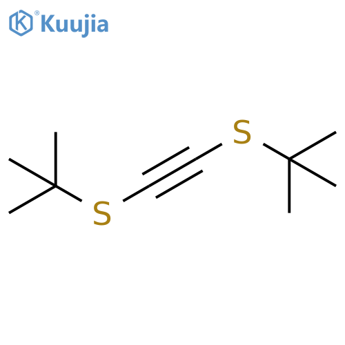 PROPANE, 2,2'-[1,2-ETHYNEDIYLBIS(THIO)]BIS[2-METHYL- structure