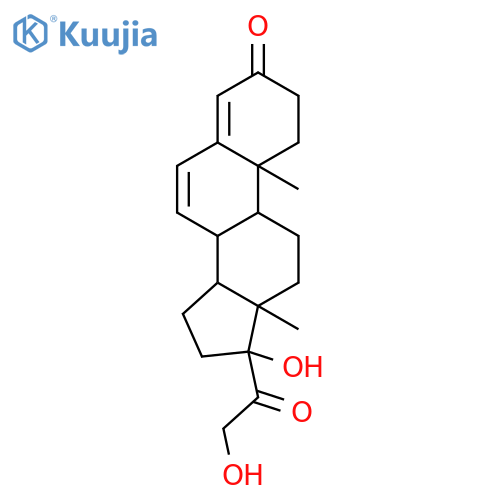6-Dehydro-11-deoxy Cortisol structure