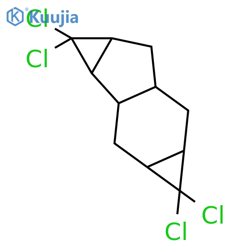 1H-DICYCLOPROP[A,F]INDENE, 1,1,3,3-TETRACHLORODECAHYDRO- structure