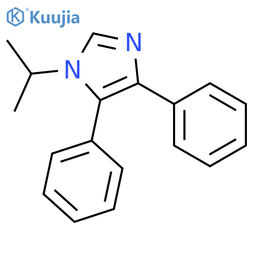 1H-IMIDAZOLE, 1-(1-METHYLETHYL)-4,5-DIPHENYL- structure