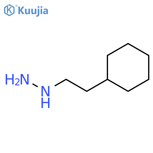 (2-Cyclohexylethyl)hydrazine structure