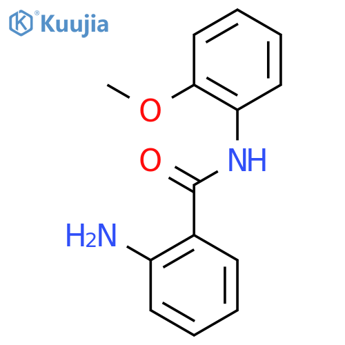 2-Amino-N-(2-methoxyphenyl)benzamide structure