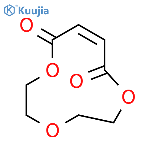1,4,7-TRIOXACYCLOUNDEC-9-ENE-8,11-DIONE, (9Z)- structure