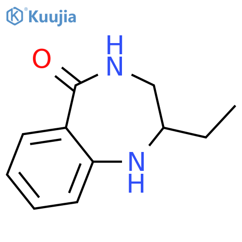 5H-1,4-BENZODIAZEPIN-5-ONE, 2-ETHYL-1,2,3,4-TETRAHYDRO- structure