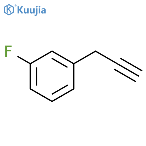 1-fluoro-3-(prop-2-yn-1-yl)benzene structure