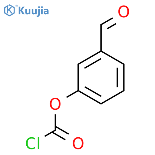 3-Formylphenyl chloroformate structure