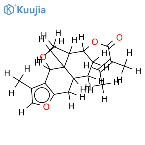 3beta-angeloyloxy-6alpha,14-epoxyfuranoereomphilane structure