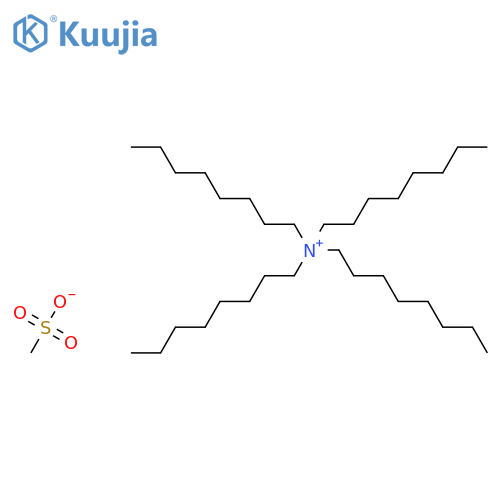 1-OCTANAMINIUM, N,N,N-TRIOCTYL-, METHANESULFONATE structure