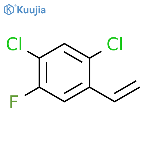 1,5-dichloro-2-ethenyl-4-fluorobenzene structure