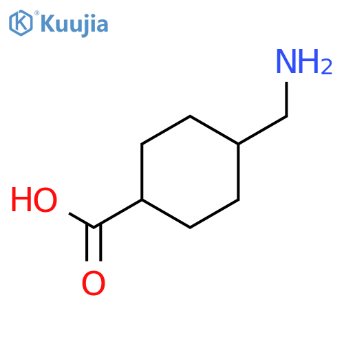 4-(Aminomethyl)cyclohexanecarboxylic Acid structure
