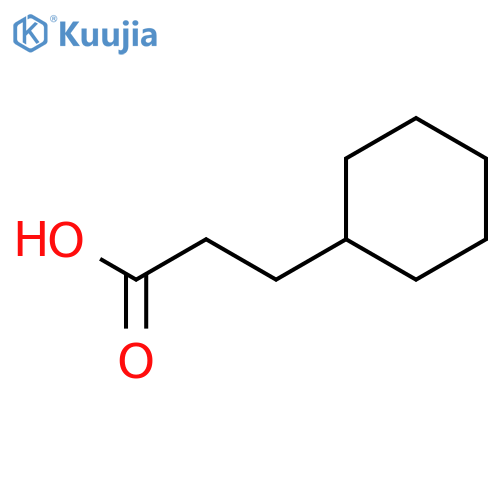 3-Cyclohexylpropanoic acid structure