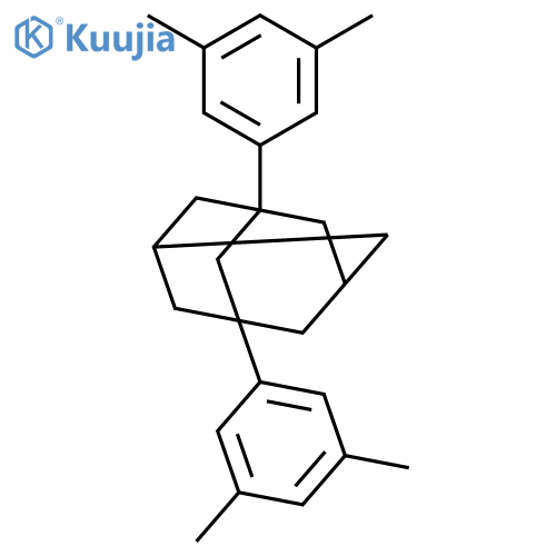 TRICYCLO[3.3.1.13,7]DECANE, 1,3-BIS(3,5-DIMETHYLPHENYL)- structure