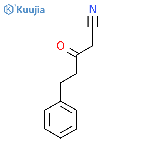 3-Oxo-5-phenylpentanenitrile structure