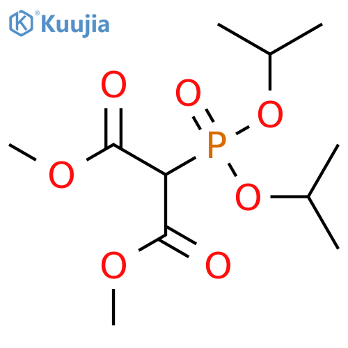 Propanedioic acid, [bis(1-methylethoxy)phosphinyl]-, dimethyl ester structure
