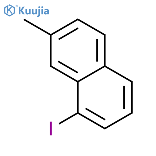 Naphthalene, 1-iodo-7-methyl- structure