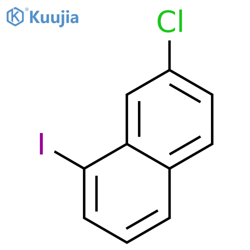 7-Chloro-1-iodonaphthalene structure