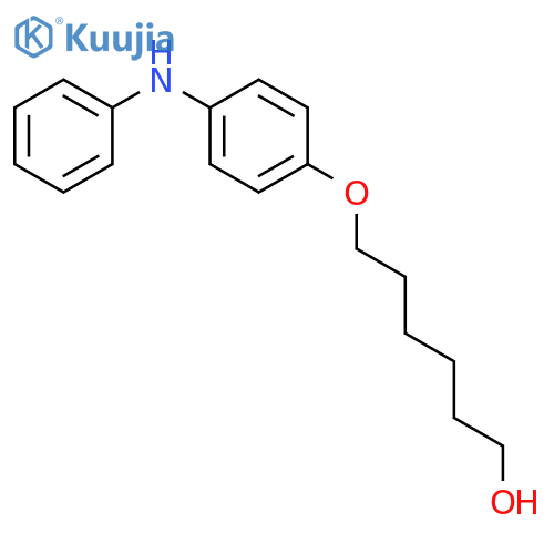 1-Hexanol, 6-[4-(phenylamino)phenoxy]- structure