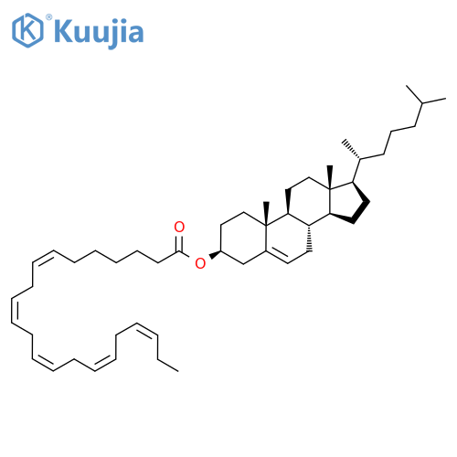 Cholest-5-en-3beta-yl (7Z,10Z,13Z,16Z,19Z-docosapentaenoate) structure