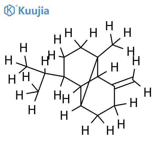 (+/-)-beta-copaene structure
