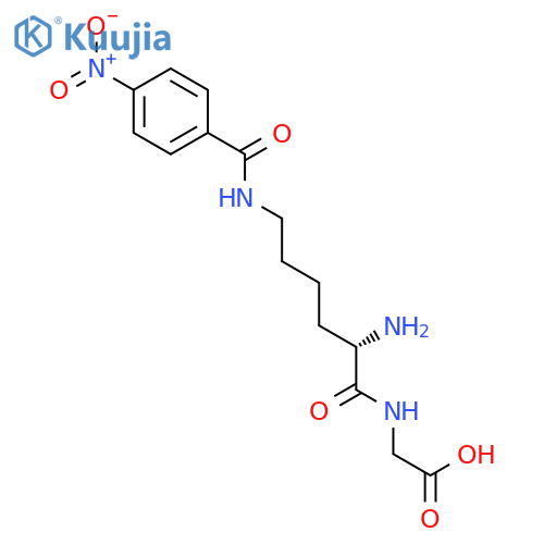 GLYCINE, N6-(4-NITROBENZOYL)-L-LYSYL- structure