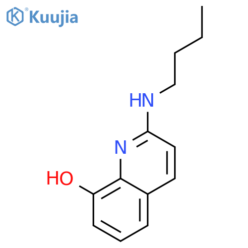 2-(Butylamino)quinolin-8-ol structure