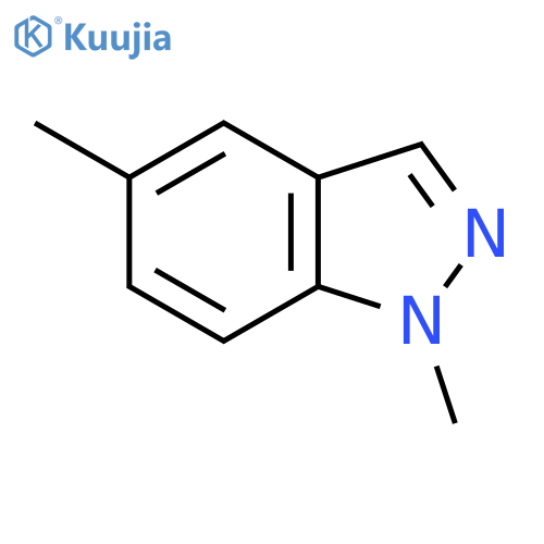 1,5-Dimethyl-1H-indazole structure