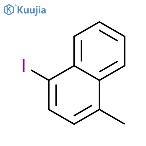 Naphthalene, 1-iodo-4-methyl- structure