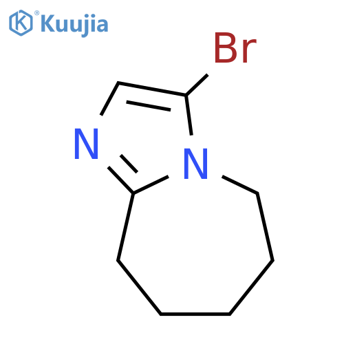 3-Bromo-6,7,8,9-tetrahydro-5h-imidazo1,2-aazepine structure