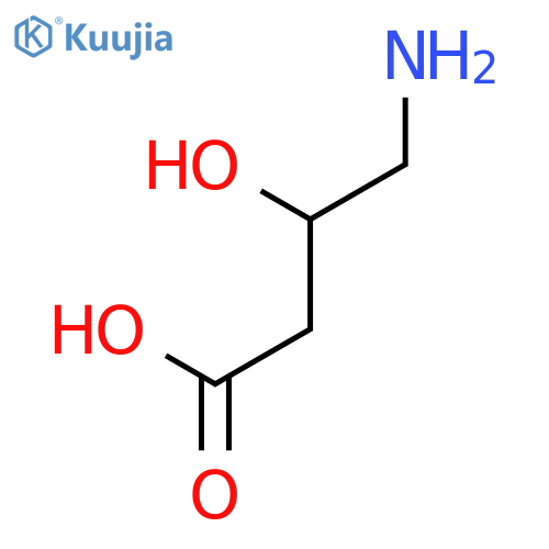 (R)-4-Amino-3-hydroxybutanoic acid structure