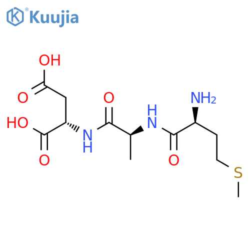 L-ASPARTIC ACID, L-METHIONYL-L-ALANYL- structure