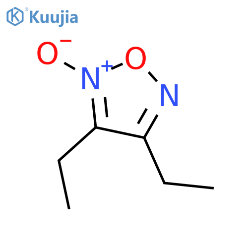 1,2,5-OXADIAZOLE, 3,4-DIETHYL-, 2-OXIDE structure
