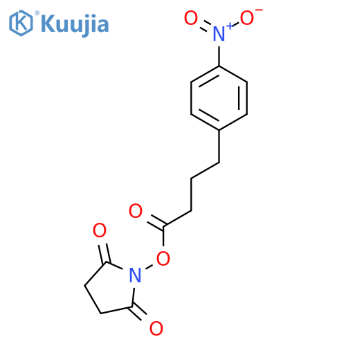2,5-PYRROLIDINEDIONE, 1-[4-(4-NITROPHENYL)-1-OXOBUTOXY]- structure