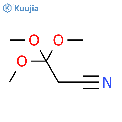 3,3,3-Trimethoxypropanenitrile structure
