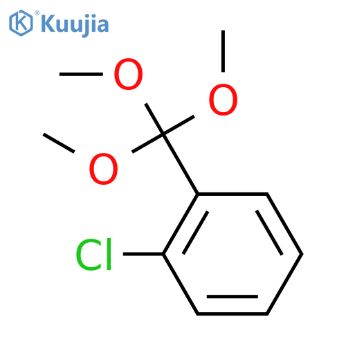 1-chloro-2-(trimethoxymethyl)benzene structure