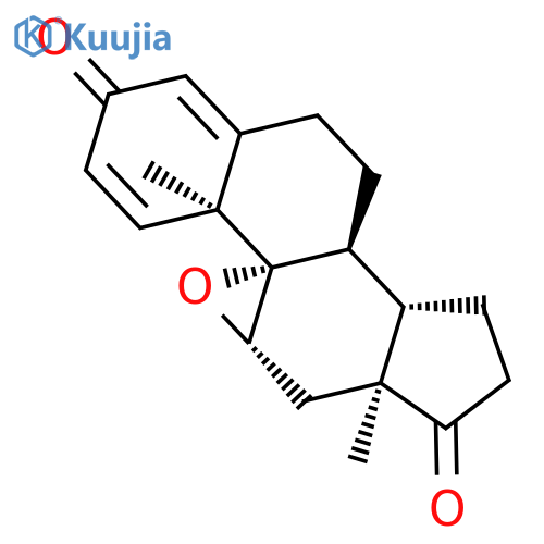 Androsta-1,4-diene-3,17-dione, 9,11-epoxy-, (9b,11b)- structure