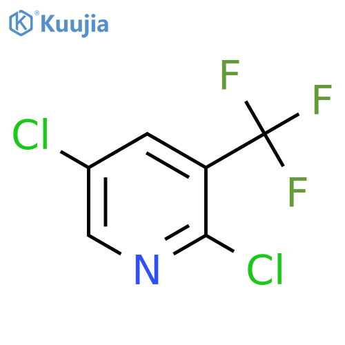 2,5-Dichloro-3-(trifluoromethyl)pyridine structure