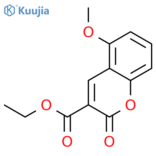 Ethyl 5-methoxy-2-oxo-2H-chromene-3-carboxylate structure