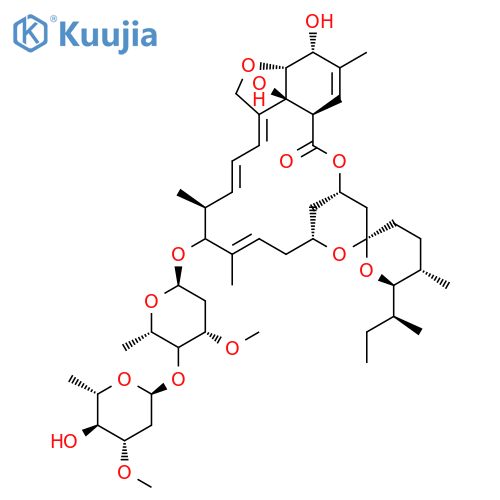 Avermectin A1a,5-O-demethyl-22,23-dihydro- structure