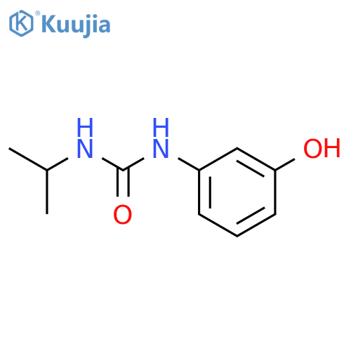 1-(3-hydroxyphenyl)-3-propan-2-ylurea structure