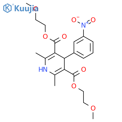 O-Desisopropyl-O-methoxyethyl Nimodipine structure