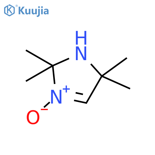 1H-Imidazole, 2,5-dihydro-2,2,5,5-tetramethyl-, 3-oxide structure