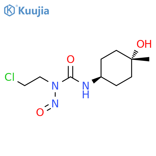 Urea, N-(2-chloroethyl)-N'-(4-hydroxy-4-methylcyclohexyl)-N-nitroso-, cis- (9CI) structure
