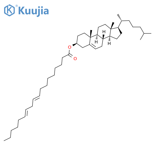 3beta-hydroxy-5-cholestene 3-linolelaidate structure