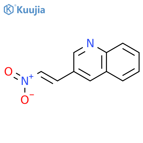 3-(2-nitroethenyl)quinoline structure