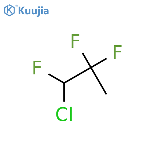 1-Chloro-1,2,2-trifluoropropane structure