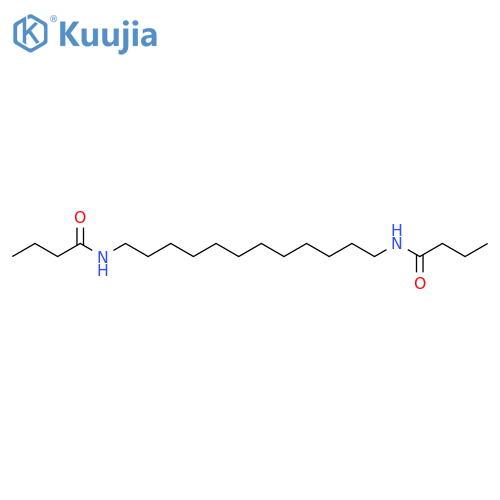 butanamide, n,n'-1,12-dodecanediylbis- structure