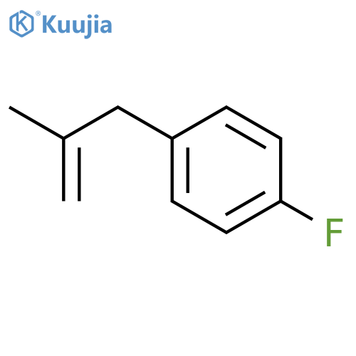 1-fluoro-4-(2-methylprop-2-enyl)benzene structure