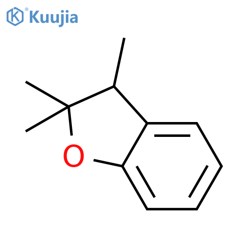 Benzofuran, 2,3-dihydro-2,2,3-trimethyl- structure