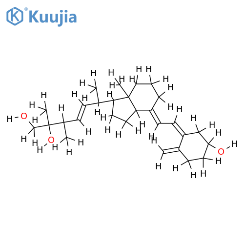 (3S,5Z,7E,22E)-9,10-Secoergosta-5,7,10(19),22-tetraene-3,25,26-triol structure