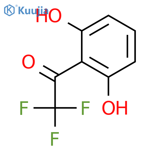 Ethanone, 1-(2,6-dihydroxyphenyl)-2,2,2-trifluoro- (9CI) structure